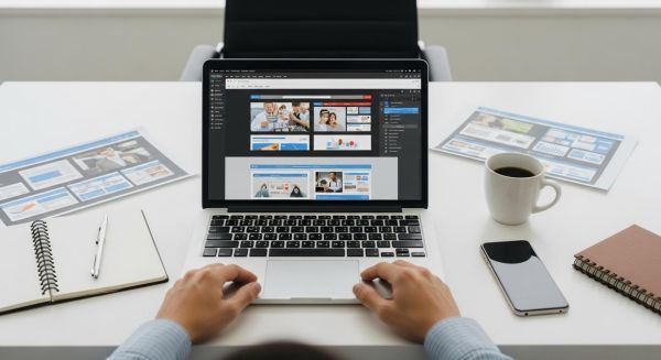 Faut-il choisir un logiciel de création de site vitrine pour son entreprise ?